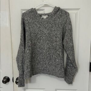 Rachel Zoe Hoodie Sweater size medium gray